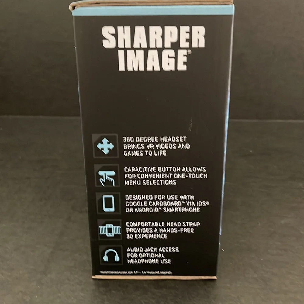 Sharper image virtual reality headset